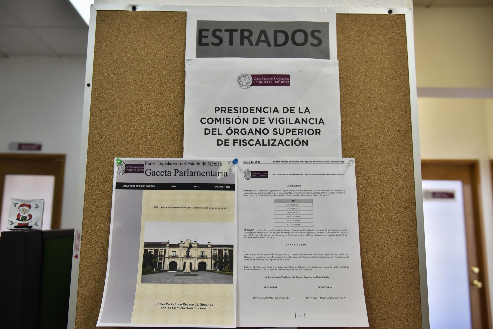 Publican en Gaceta Parlamentaria lista de candidatos a Auditor Superior