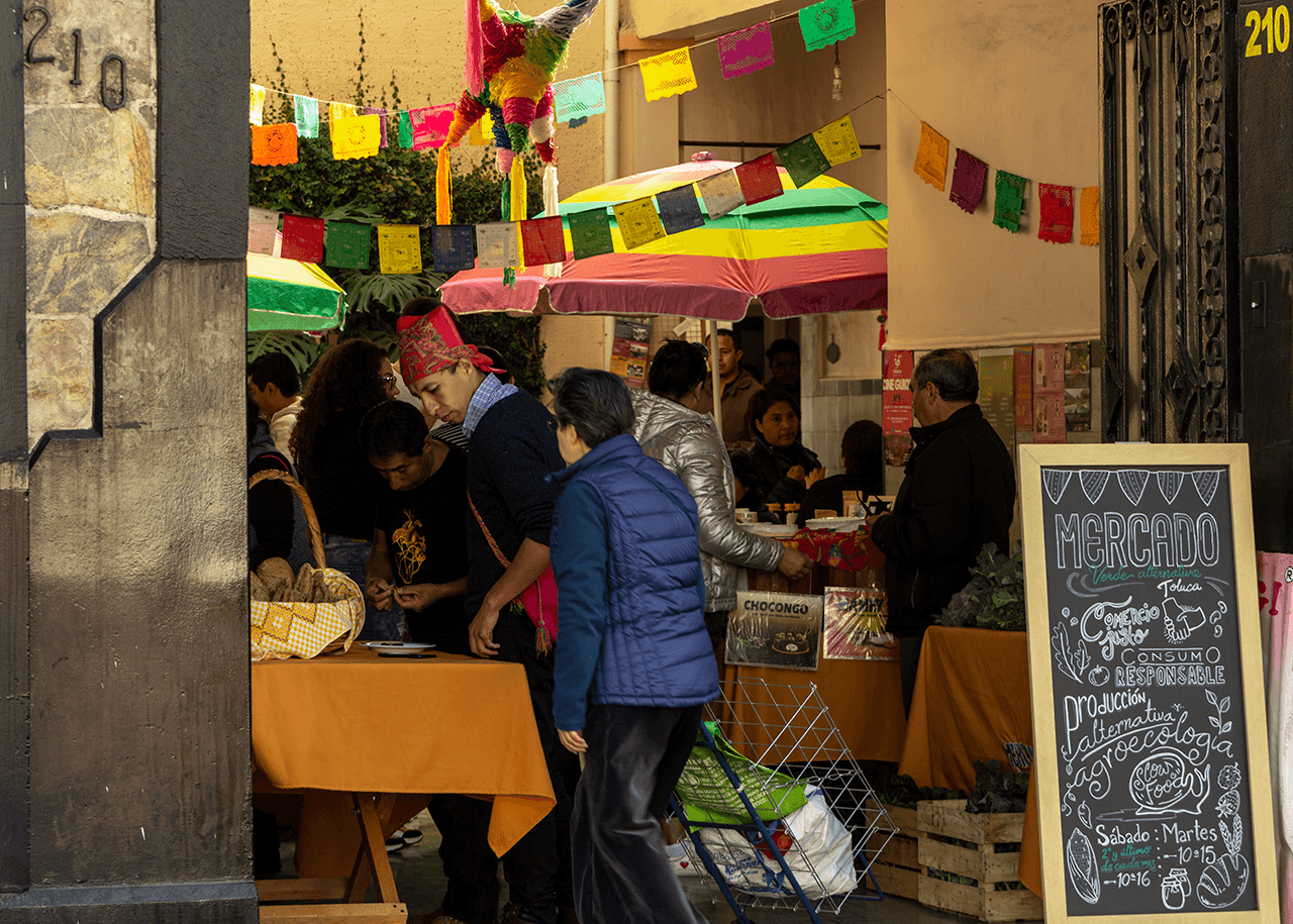 Sábados de mercado verde en Casa Espora