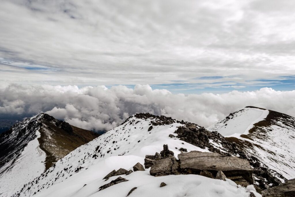 Fotogalería: Bajas temperaturas en el Nevado de Toluca