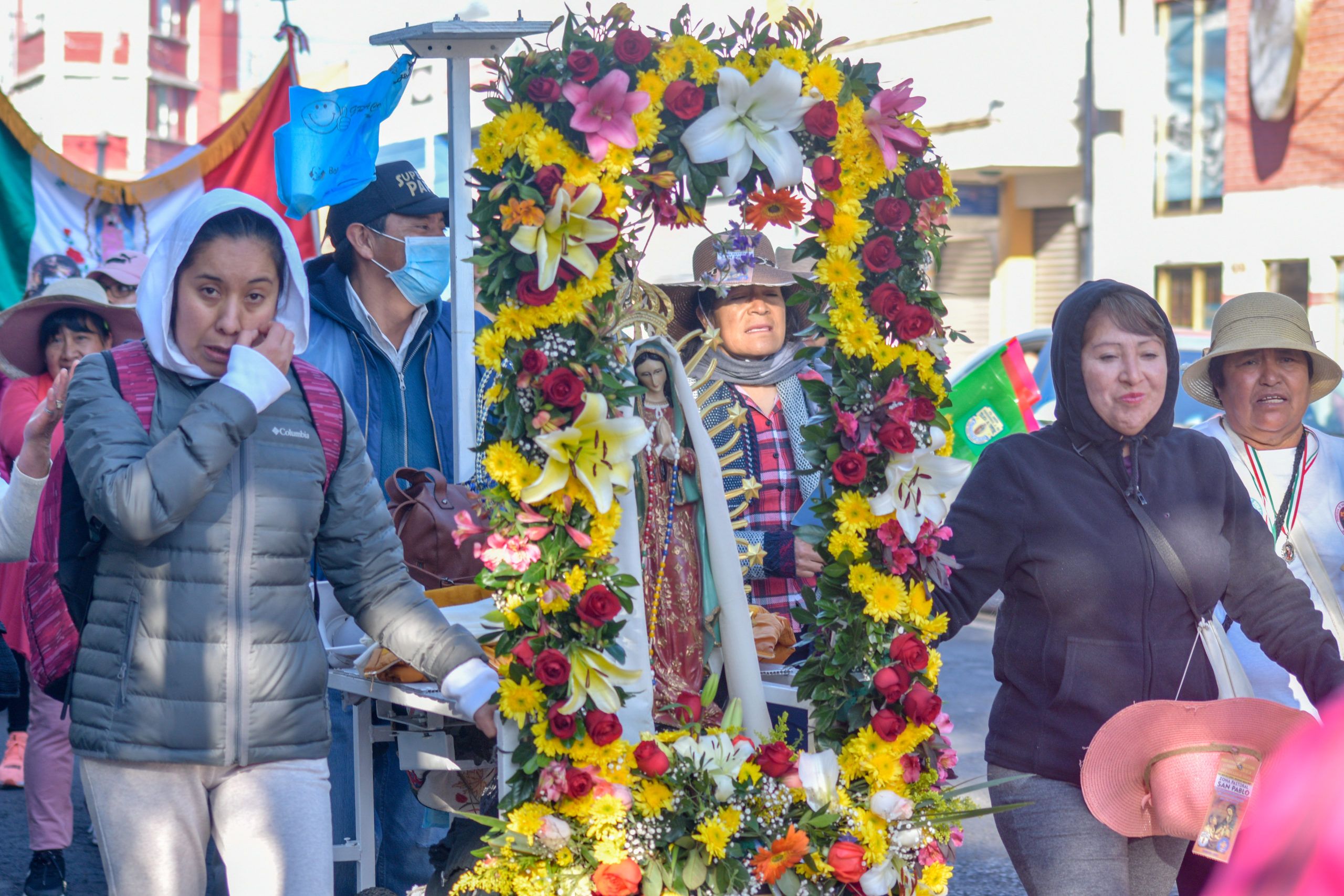 Rumbo al encuentro de la fe guadalupanos de Toluca