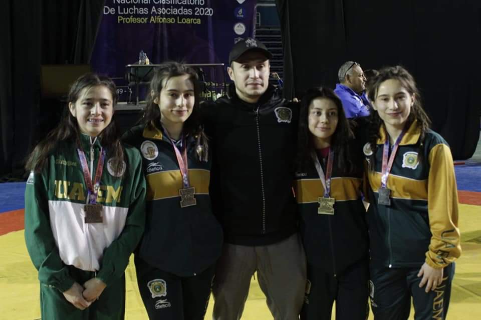 Regresa equipo de lucha UAEM con resultados exitosos del Clasificatorio de Guadalajara