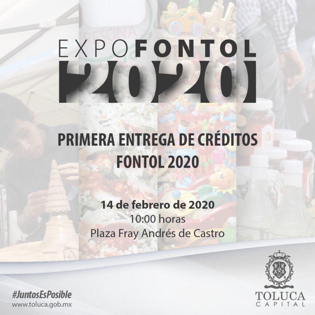 Anuncian autoridades de Toluca entrega de microcréditos FONTOL 2020