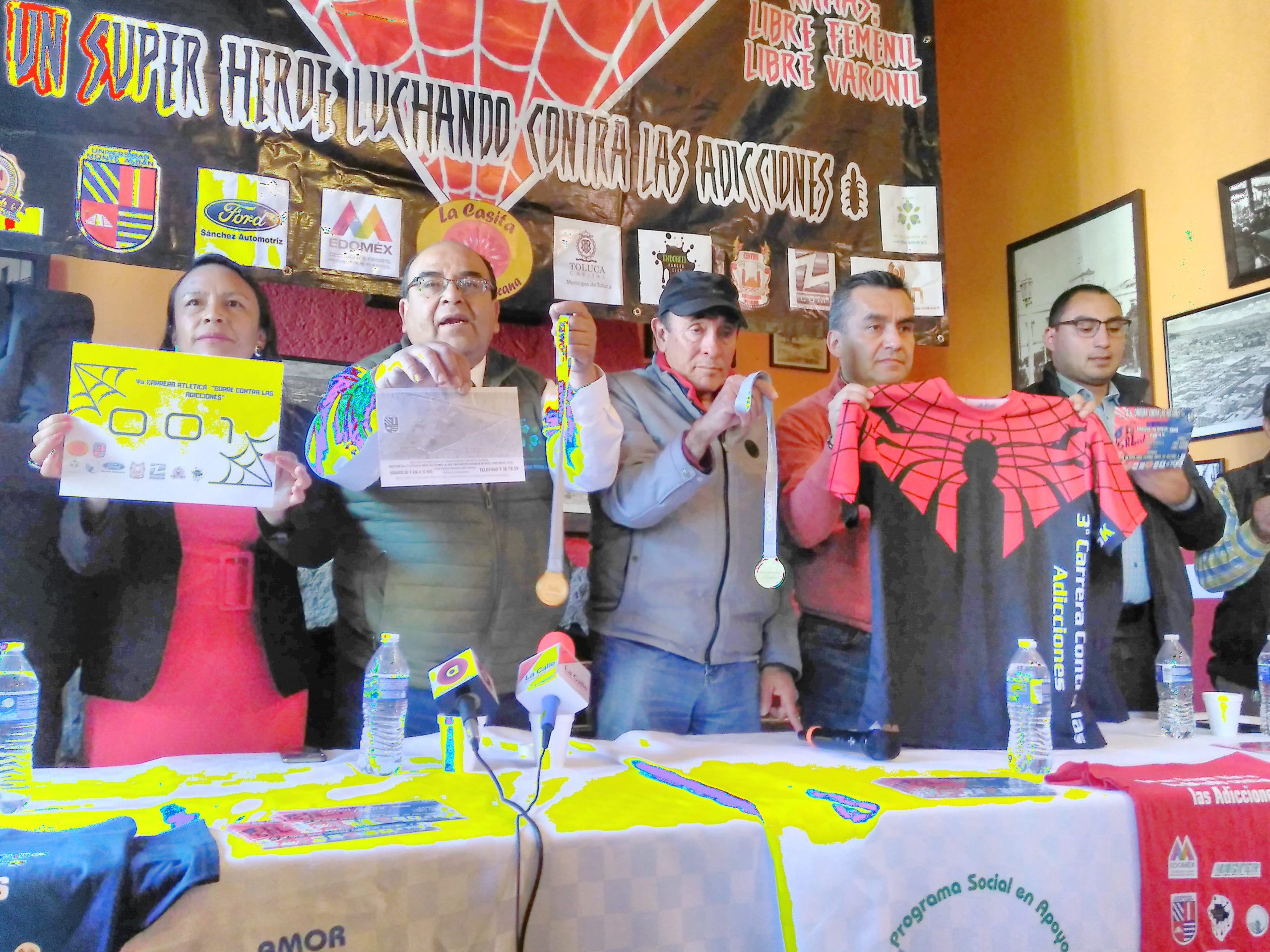 A través del atletismo buscan erradicar las adicciones en Toluca