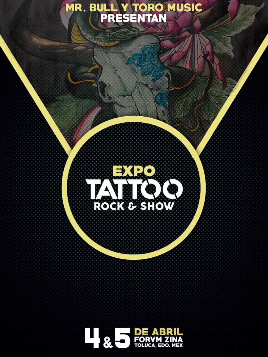 Tercera edición de Expo Tattoo Rock Show; invitados internacionales, seminarios y concursos