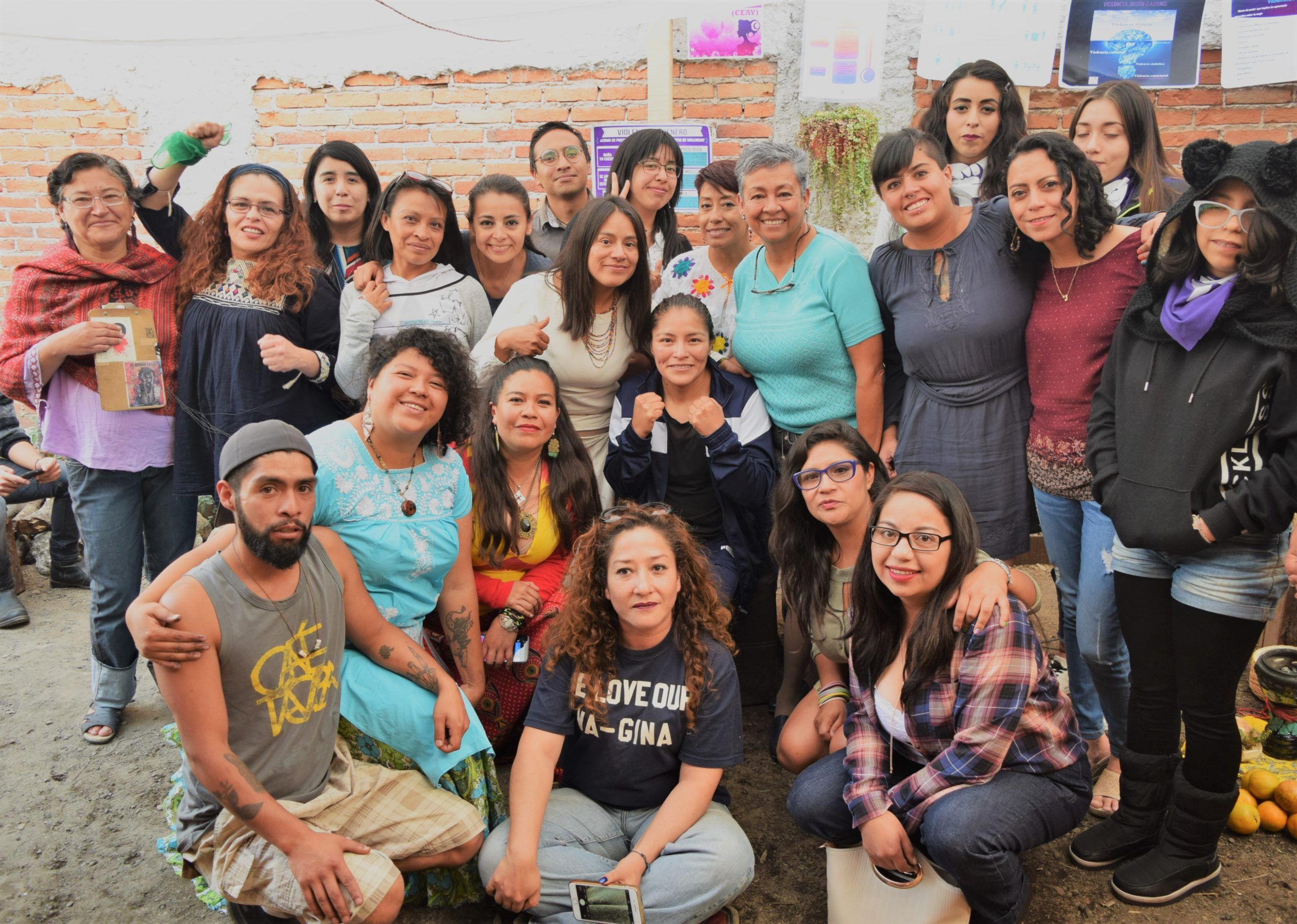 Primera Jornada feminista "Flores en Resistencia" en Mex-Tlali