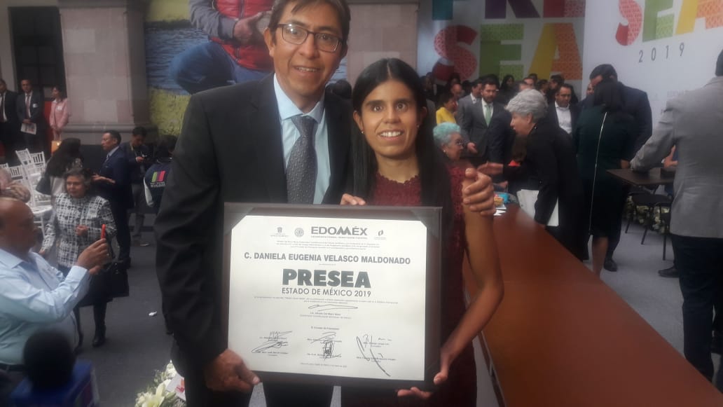 Paratleta Daniela Velazco gana Presea Estado de México