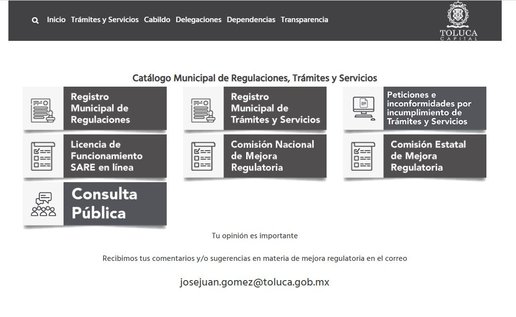 Alista Toluca plataforma para trámites en línea