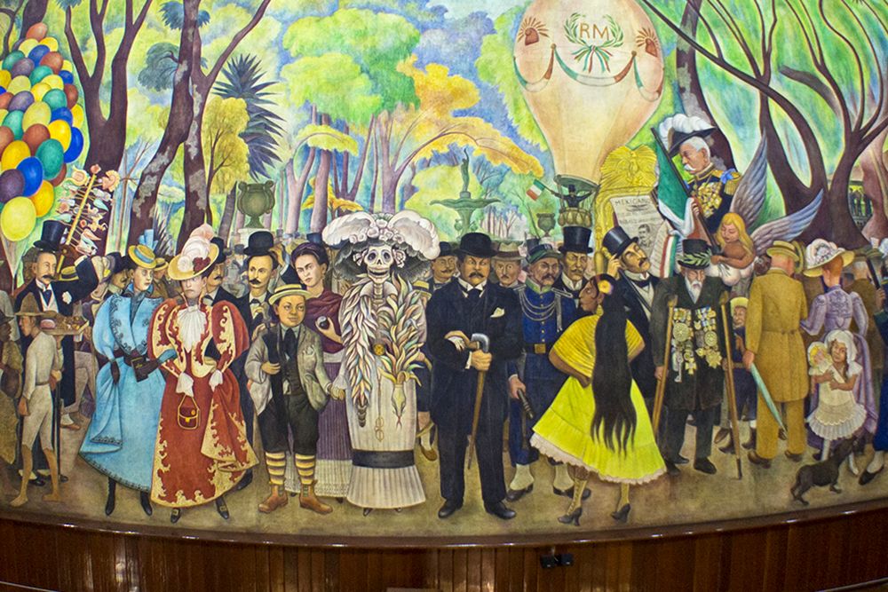 Museo mural de DIego Rivera en 360 grados