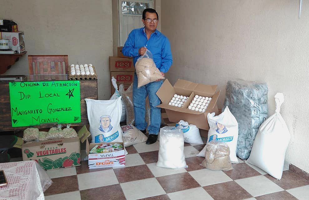 Instalan 10 centros de abasto en Lerma, buscan dar ayuda a los más vulnerables