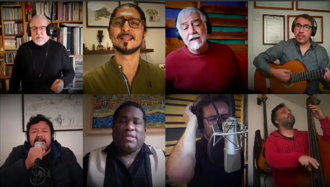 Entre anécdotas y música, Panteón Rococó ofreció un homenaje virtual al gran Oscar Chavez