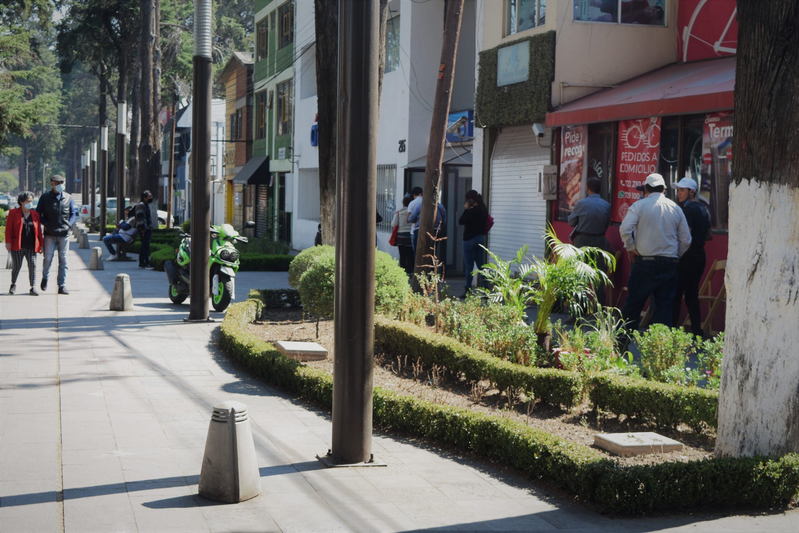 Distanciamiento social y la Nueva normalidad en Toluca