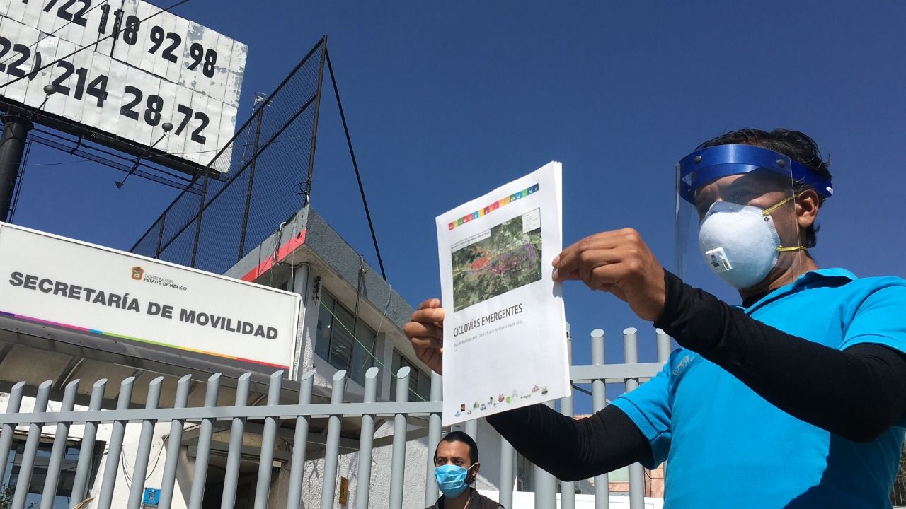 Ciclovías para el Valle de Toluca, proponen por una movilidad segura frente al covid-19