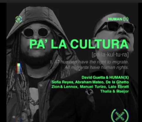 “Pa’ La Cultura”, primer sencillo de la HUMAN (X) para celebrar la multiculturalidad