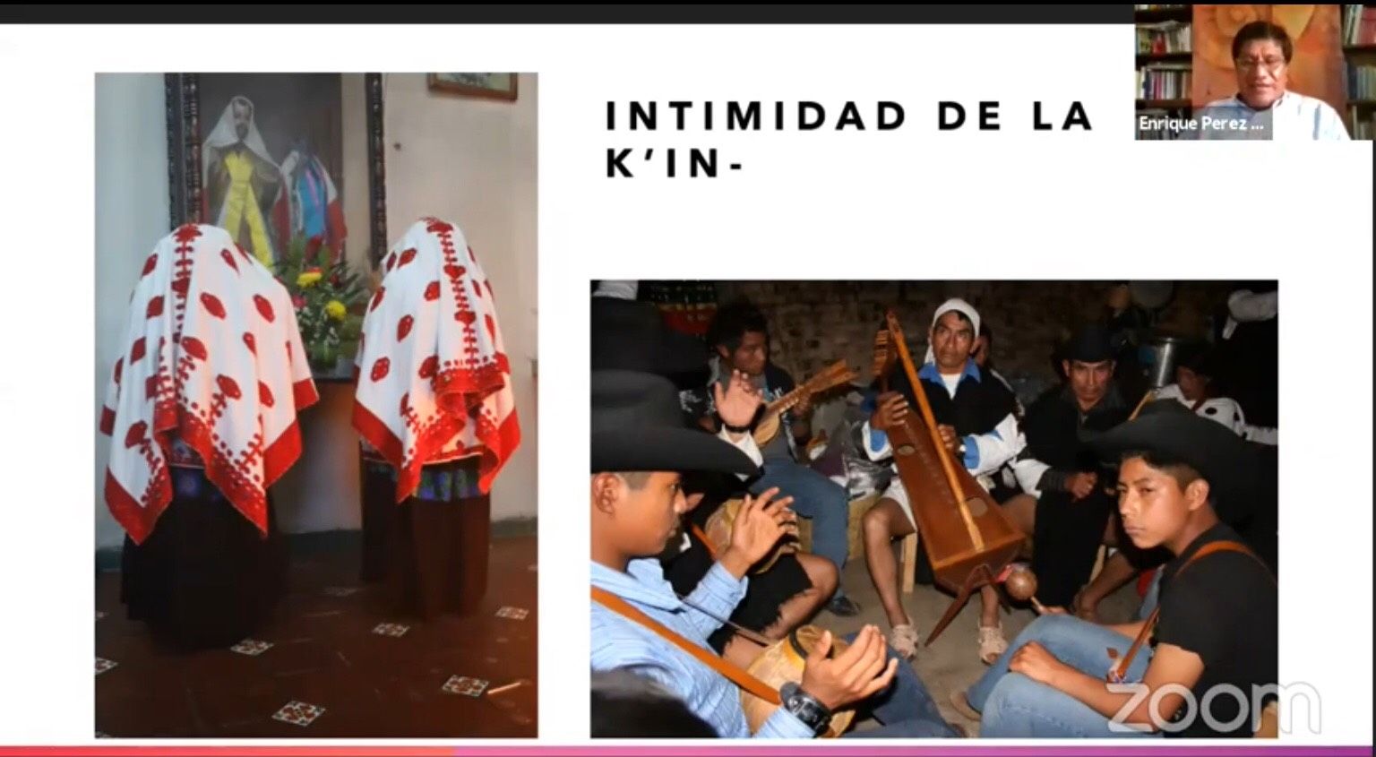 La intimidad en el lenguaje y ceremonias indígenas con Enrique Pérez López