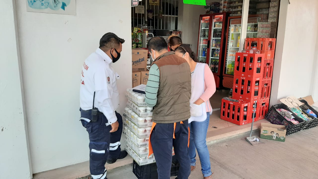 Suspenden autoridades de Toluca 15 expendios clandestinos de cerveza