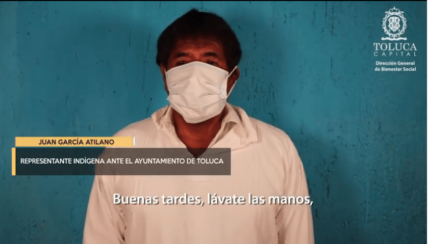 Elabora Toluca video en otomí para orientar sobre medidas sanitarias por  COVID-19 - Diario Portal